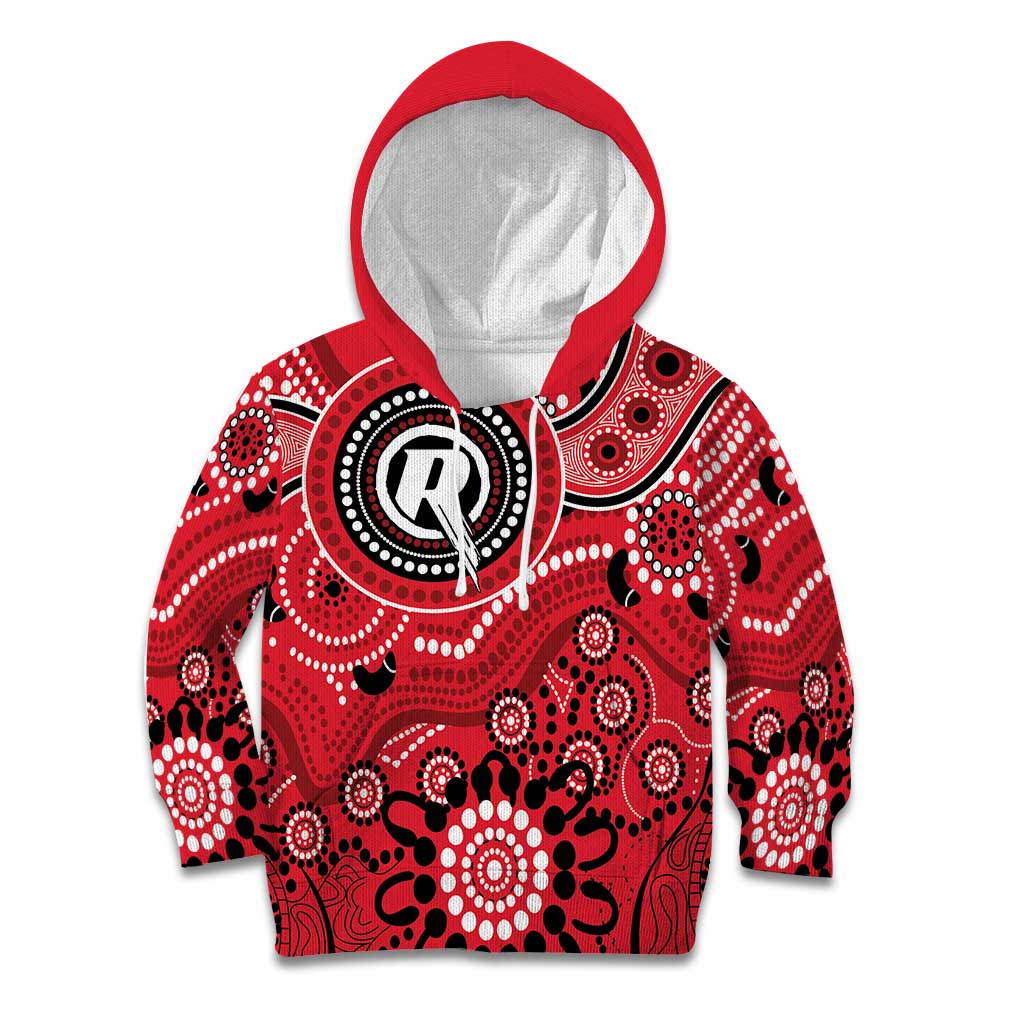 Renegades Cricket Custom Kid Hoodie Australian Aboriginal