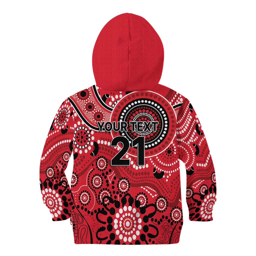 Renegades Cricket Custom Kid Hoodie Australian Aboriginal