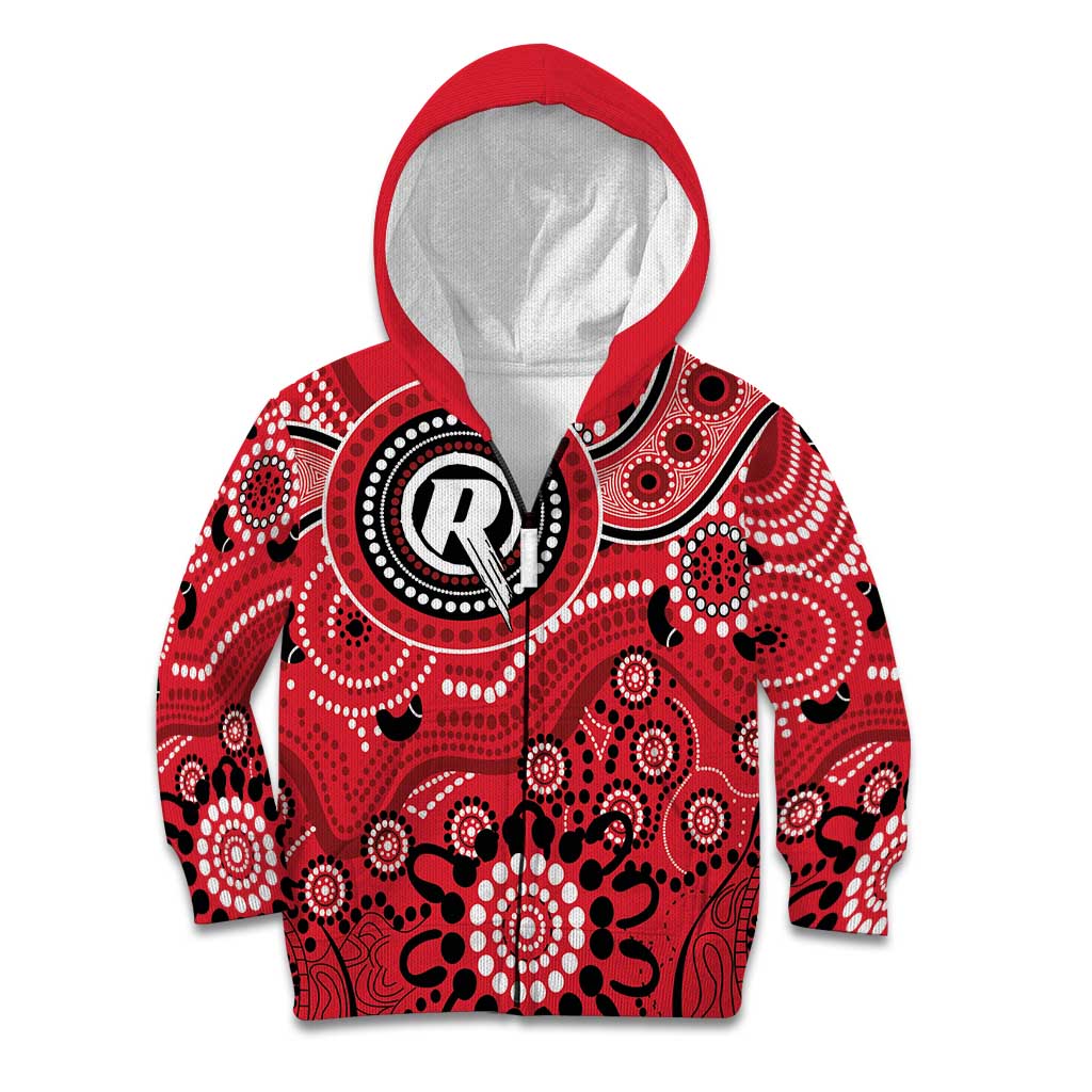 Renegades Cricket Custom Kid Hoodie Australian Aboriginal