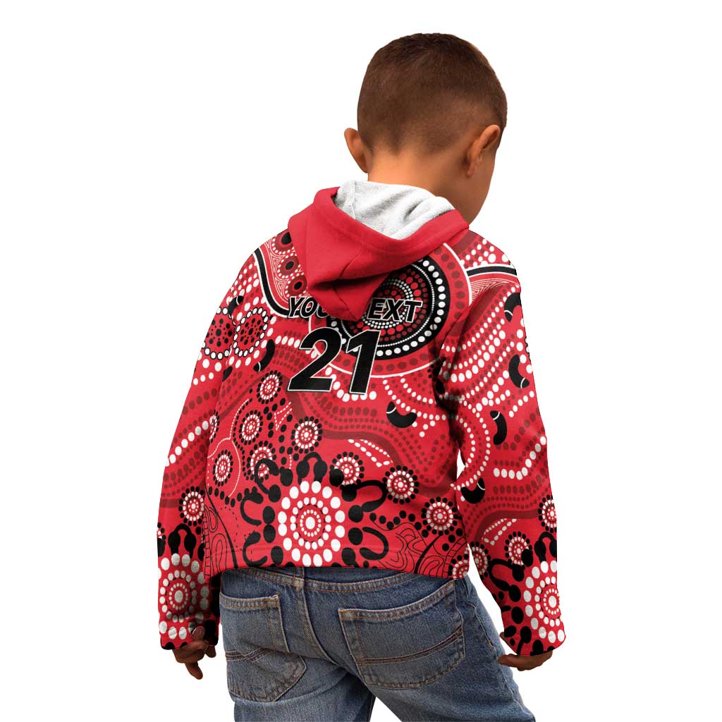 Renegades Cricket Custom Kid Hoodie Australian Aboriginal