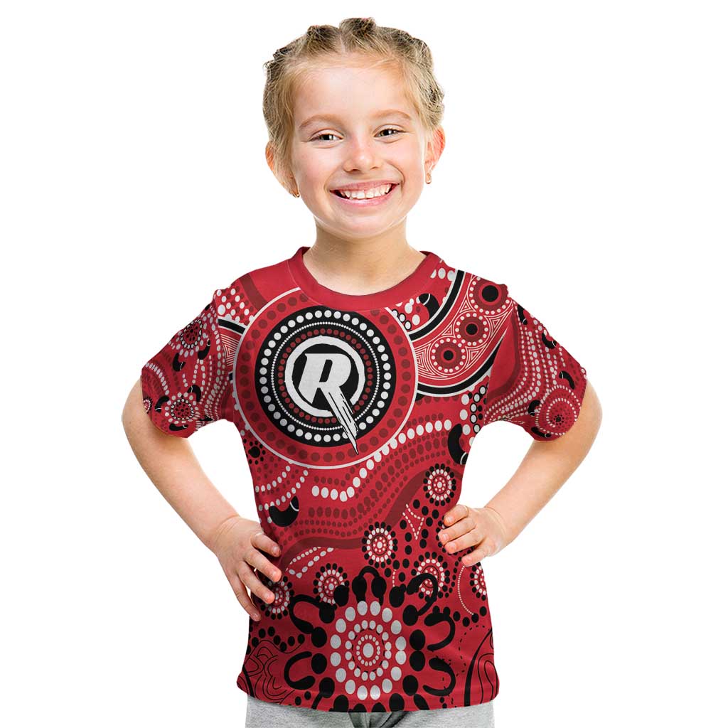 Renegades Cricket Custom Kid T Shirt Australian Aboriginal