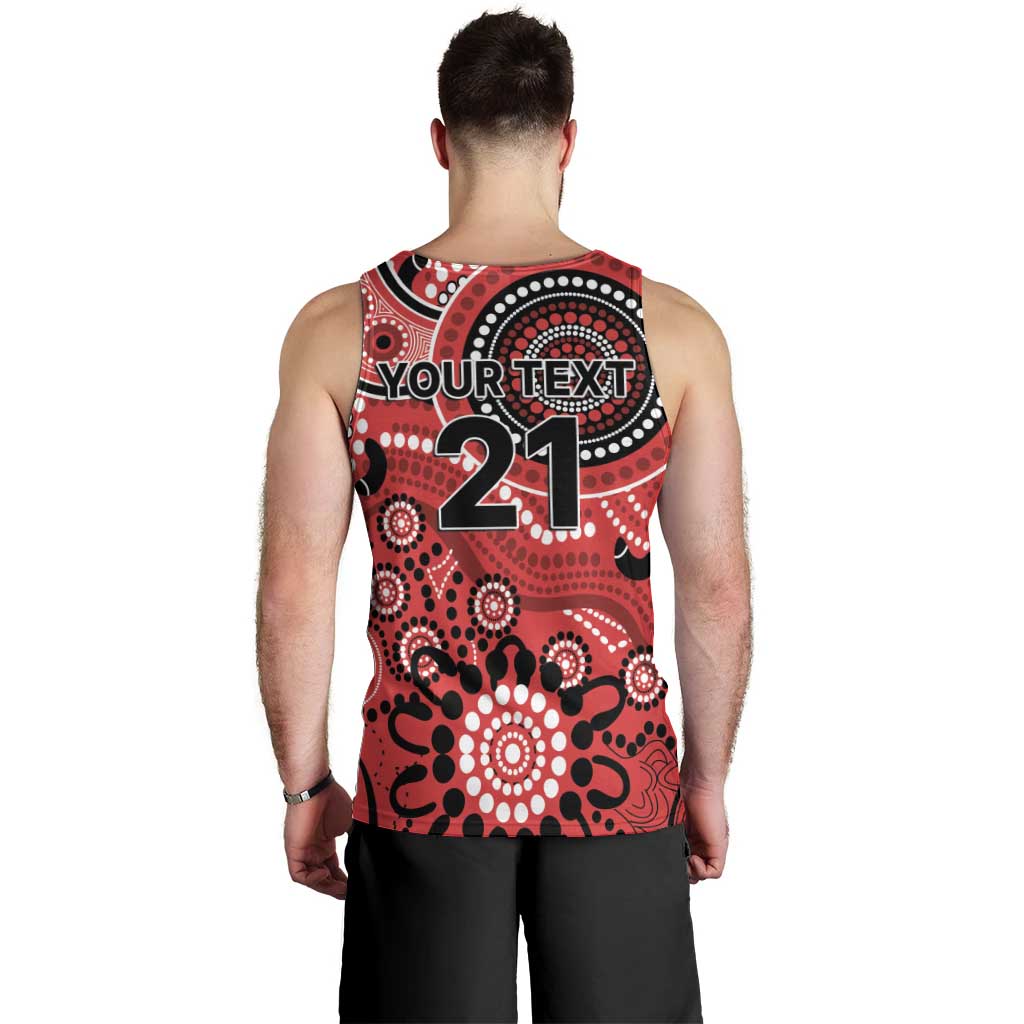 Renegades Cricket Custom Men Tank Top Australian Aboriginal