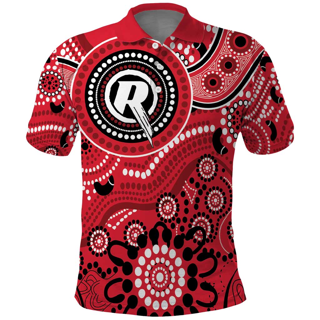 Renegades Cricket Custom Polo Shirt Australian Aboriginal