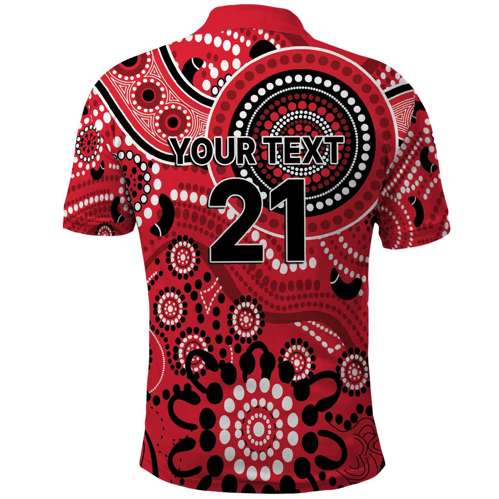 Renegades Cricket Custom Polo Shirt Australian Aboriginal