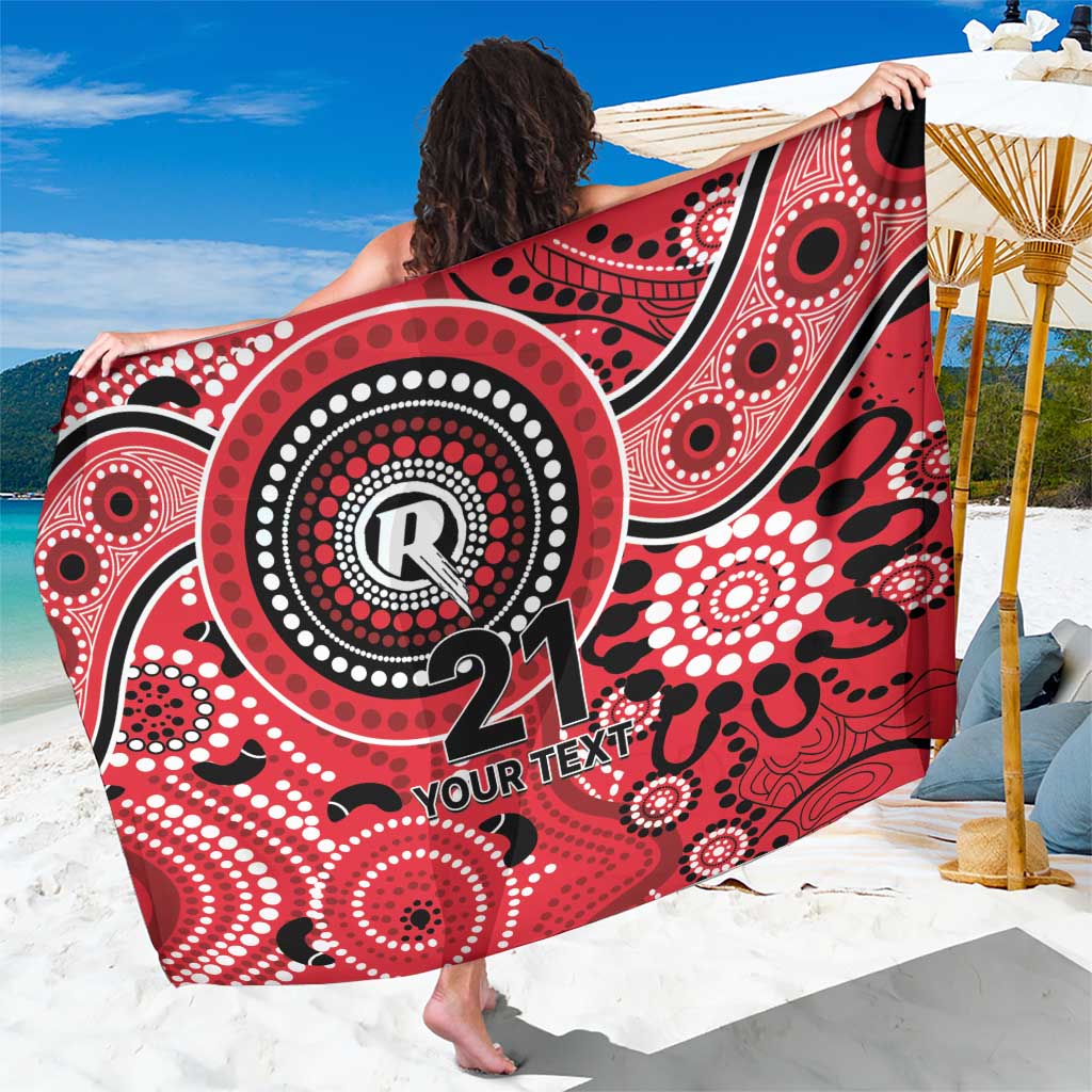 Renegades Cricket Custom Sarong Australian Aboriginal