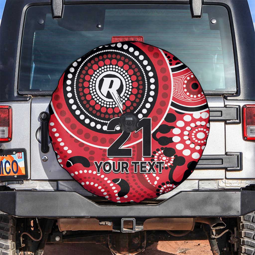 Renegades Cricket Custom Spare Tire Cover Australian Aboriginal