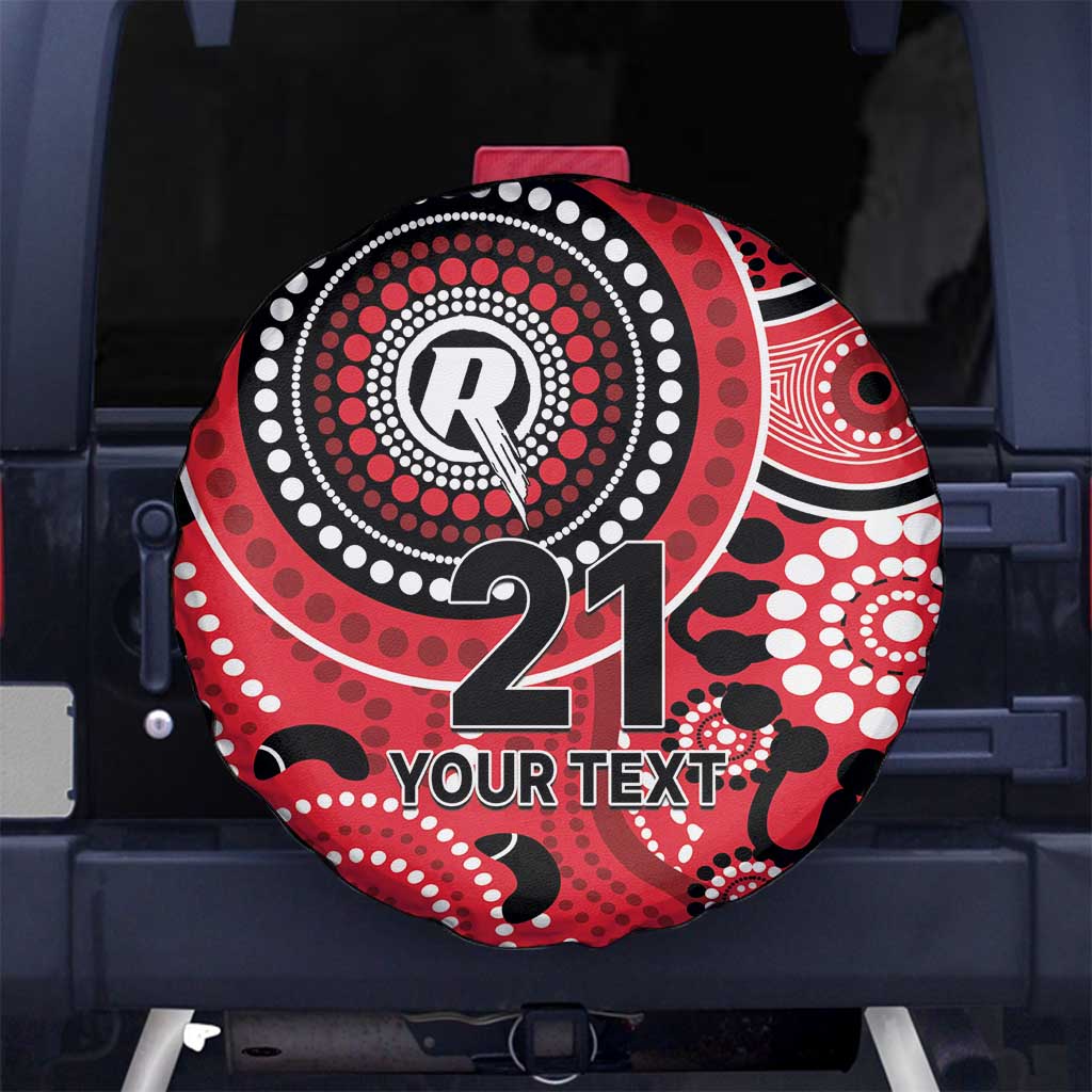 Renegades Cricket Custom Spare Tire Cover Australian Aboriginal