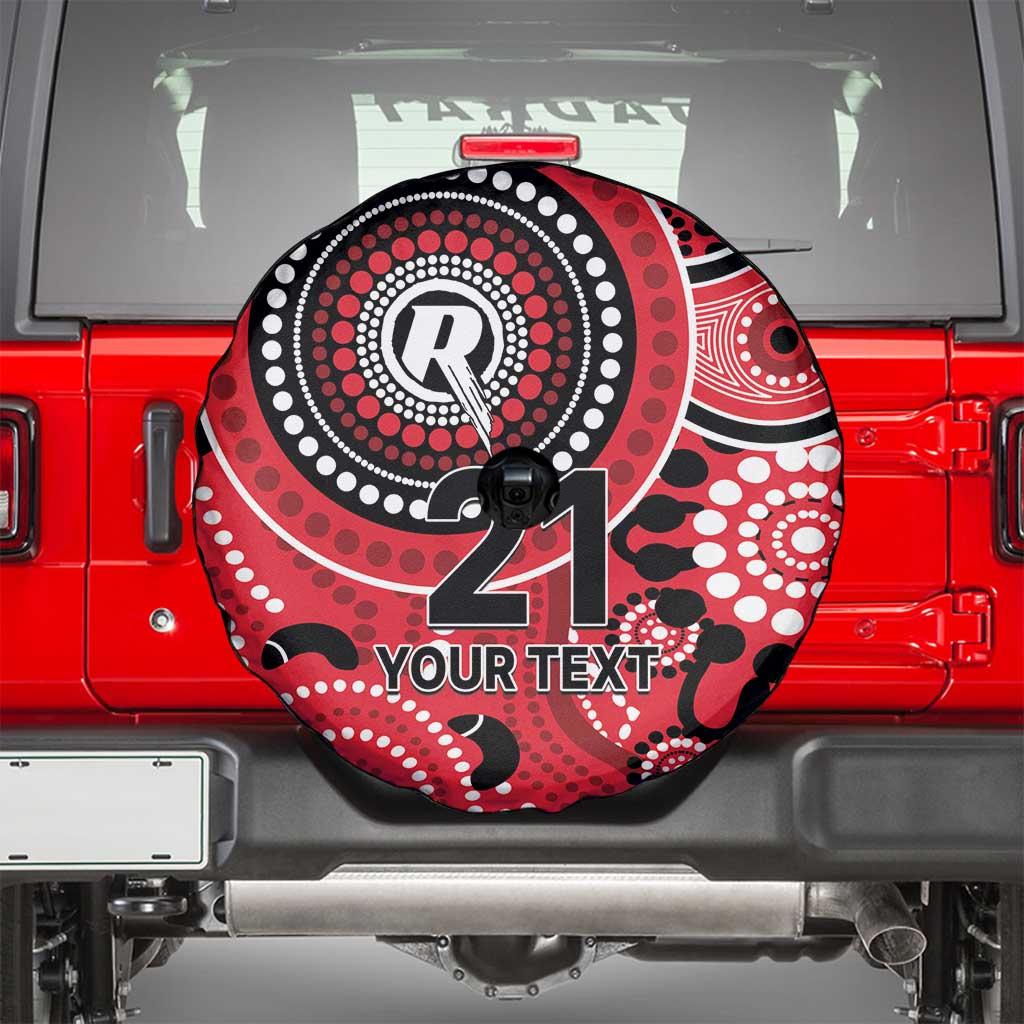 Renegades Cricket Custom Spare Tire Cover Australian Aboriginal