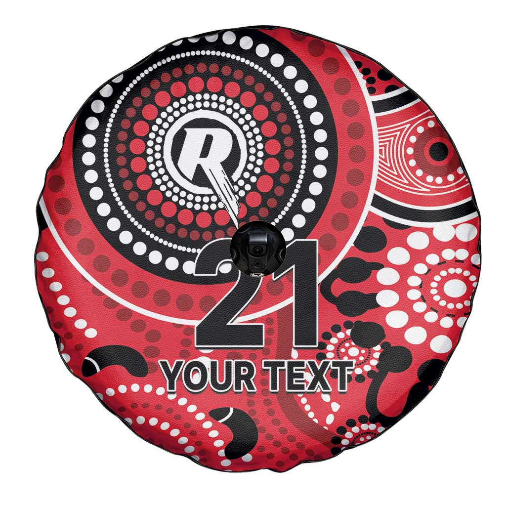 Renegades Cricket Custom Spare Tire Cover Australian Aboriginal