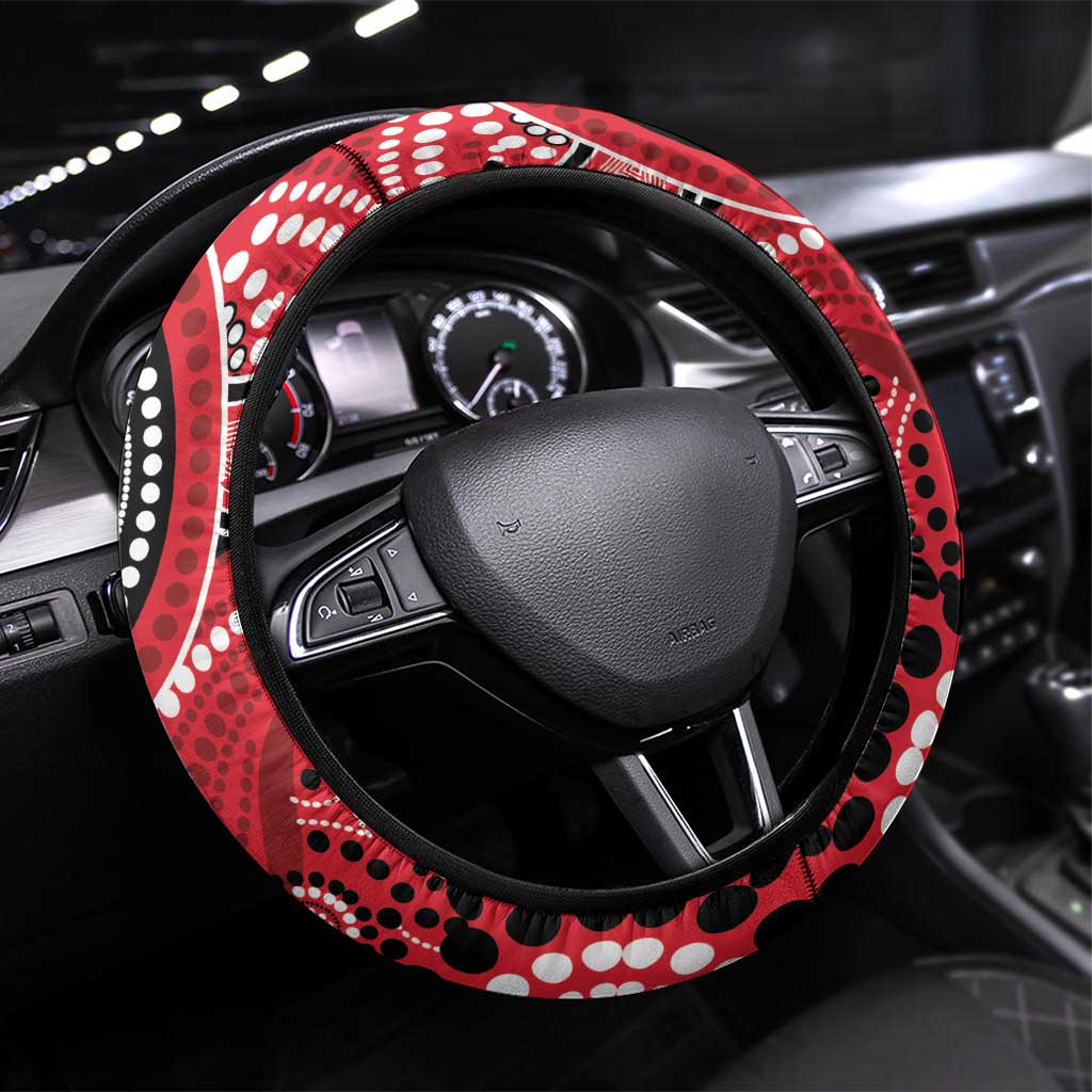 Renegades Cricket Steering Wheel Cover Australian Aboriginal