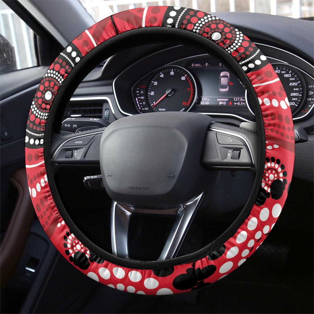 Renegades Cricket Steering Wheel Cover Australian Aboriginal