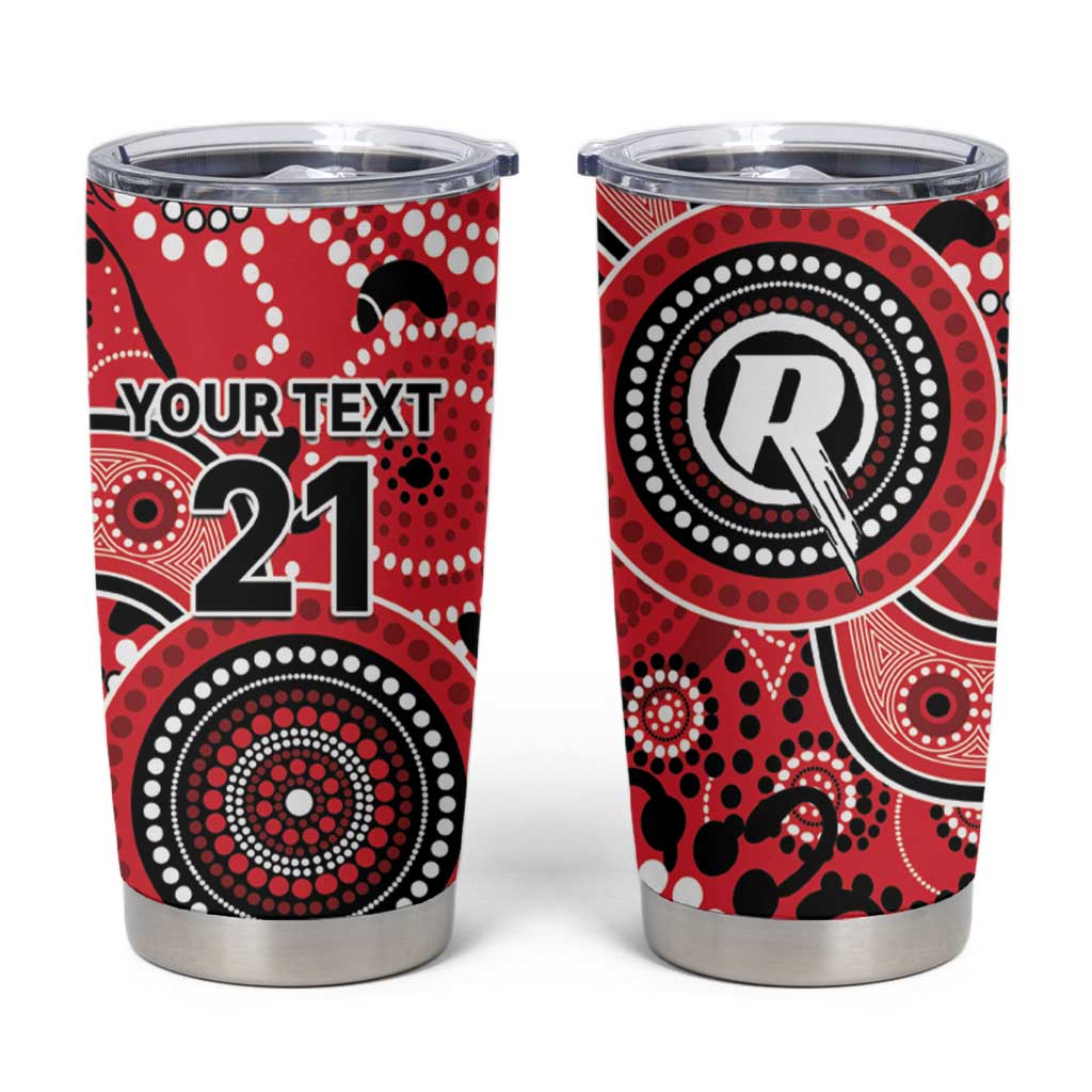 Renegades Cricket Custom Tumbler Cup Australian Aboriginal