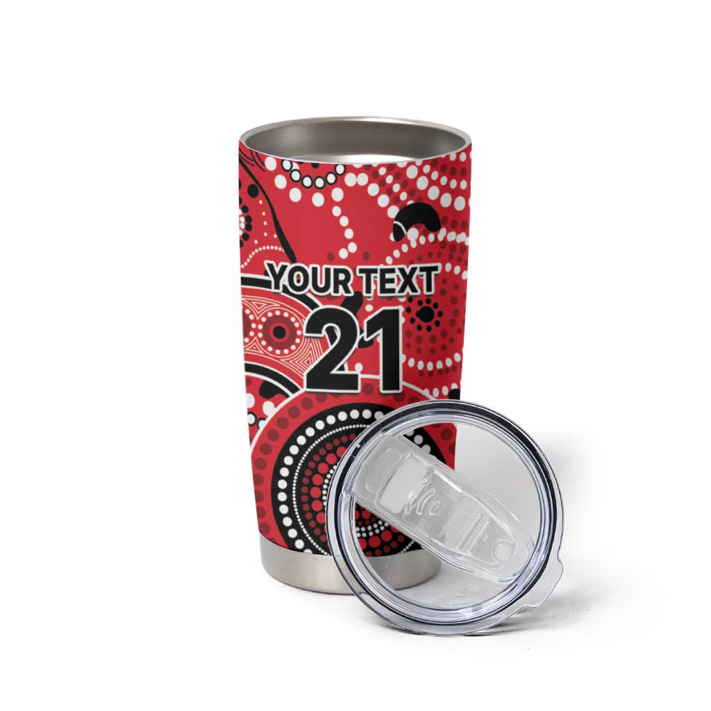 Renegades Cricket Custom Tumbler Cup Australian Aboriginal