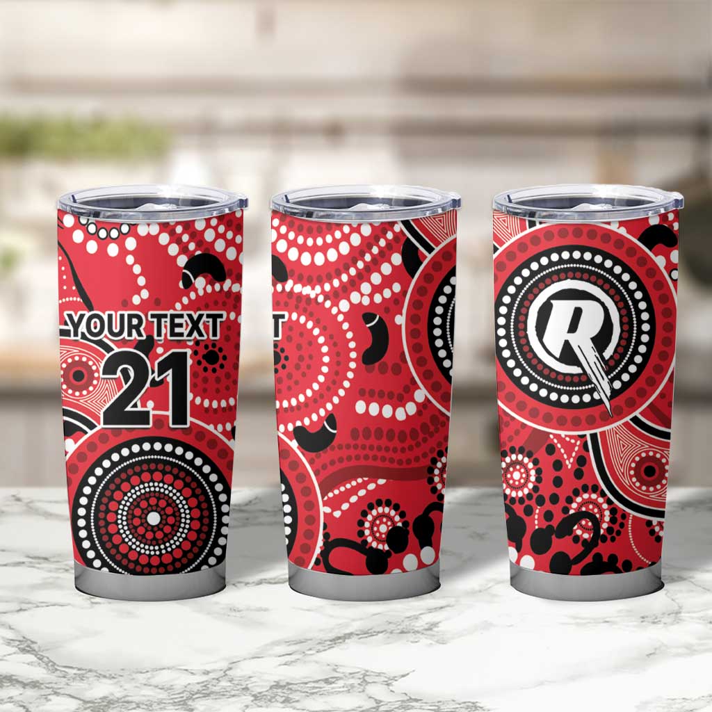 Renegades Cricket Custom Tumbler Cup Australian Aboriginal