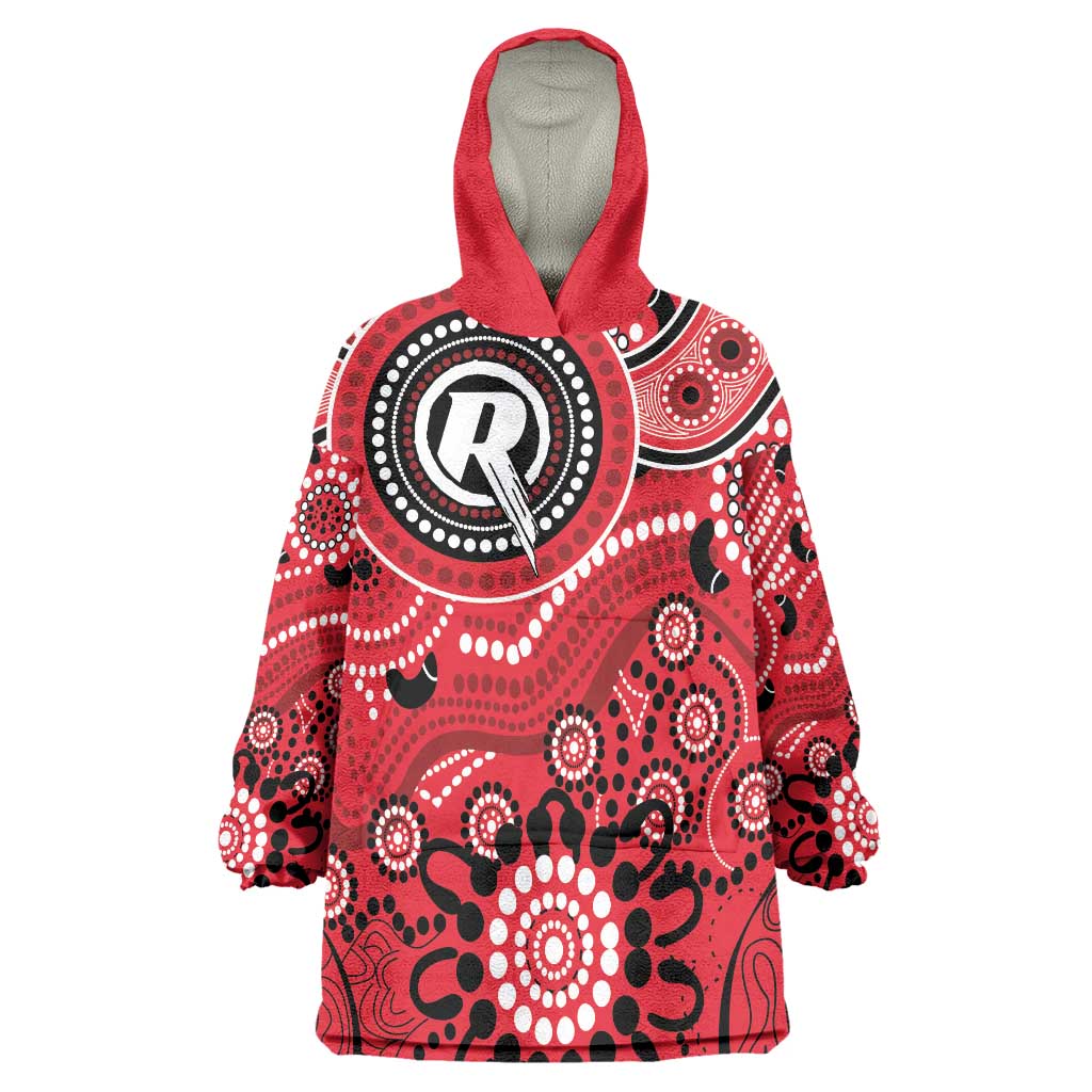 Renegades Cricket Custom Wearable Blanket Hoodie Australian Aboriginal