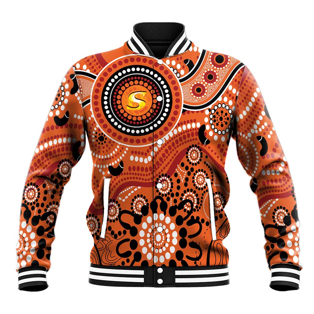 Scorchers Cricket Custom Baseball Jacket Australian Aboriginal