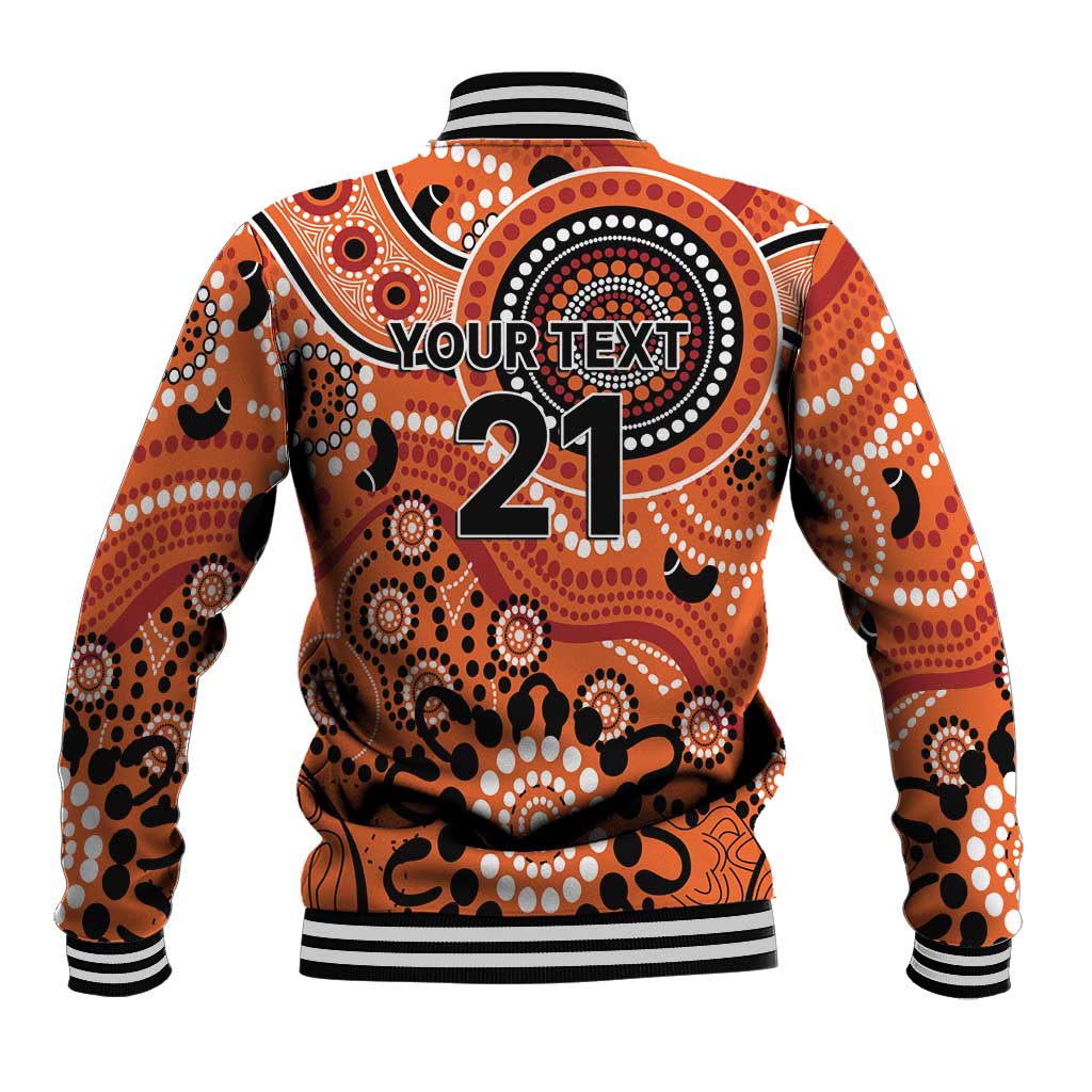 Scorchers Cricket Custom Baseball Jacket Australian Aboriginal