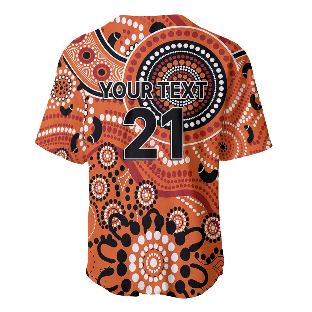 Scorchers Cricket Custom Baseball Jersey Australian Aboriginal