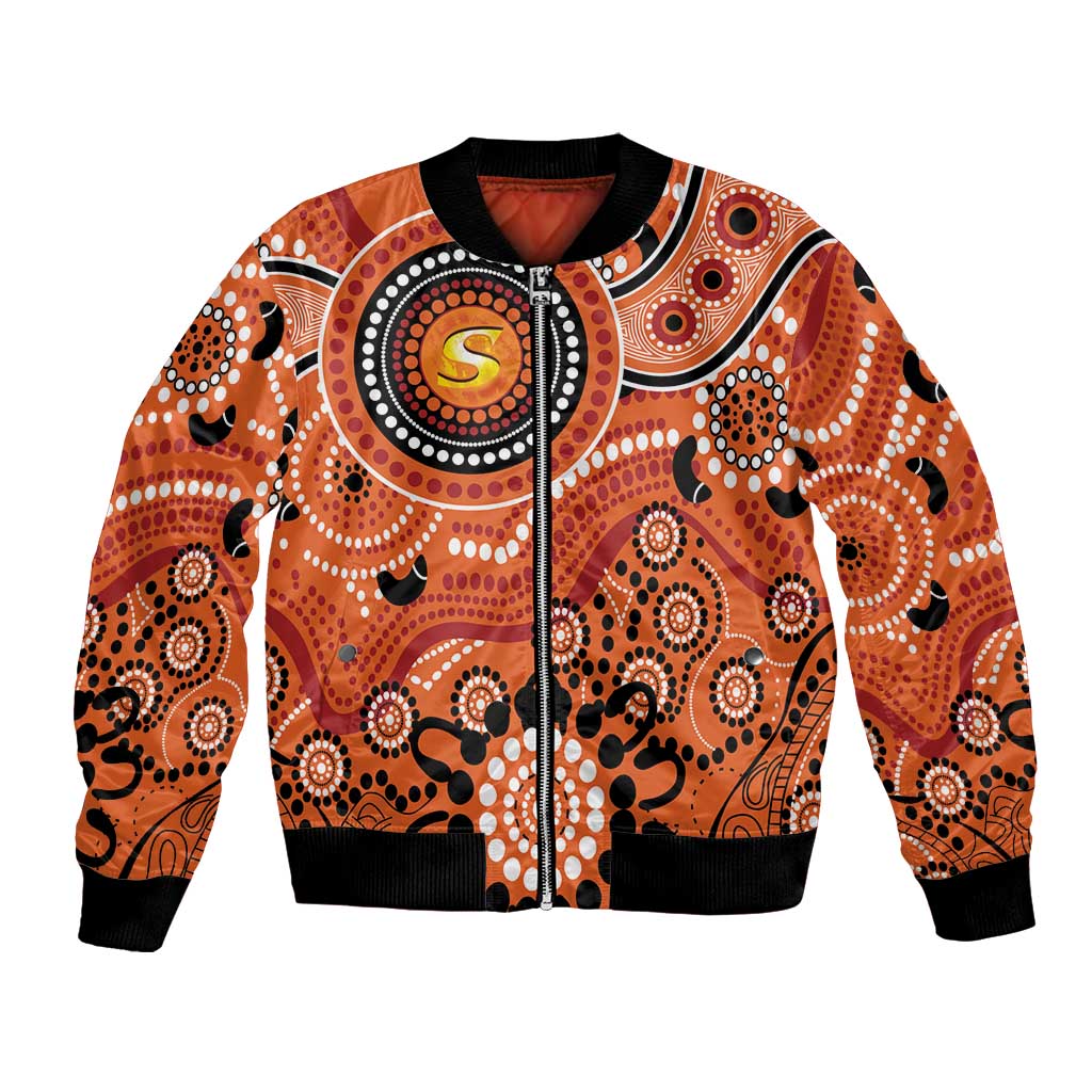 Scorchers Cricket Custom Bomber Jacket Australian Aboriginal