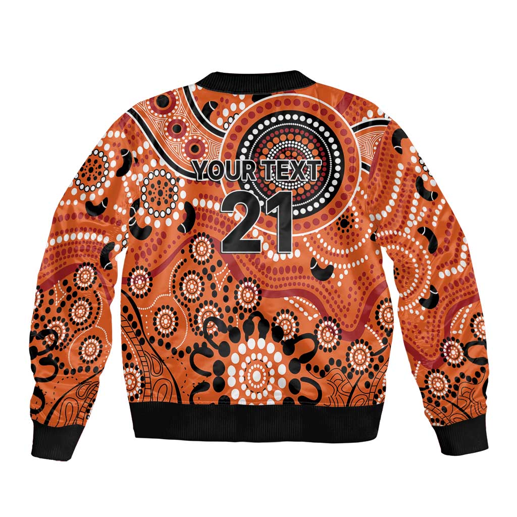 Scorchers Cricket Custom Bomber Jacket Australian Aboriginal