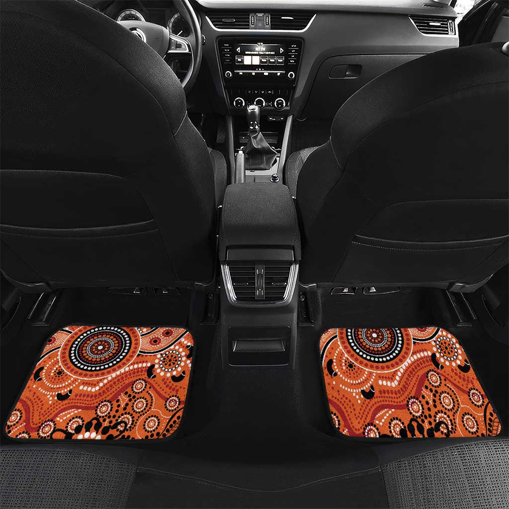 Scorchers Cricket Custom Car Mats Australian Aboriginal