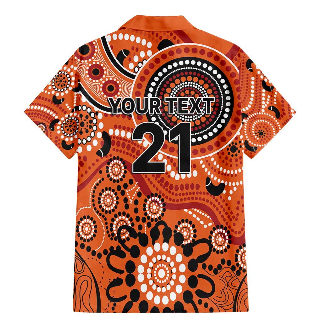 Scorchers Cricket Custom Family Matching Mermaid Dress and Hawaiian Shirt Australian Aboriginal