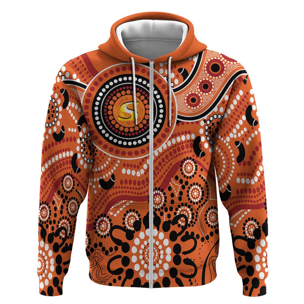 Scorchers Cricket Custom Hoodie Australian Aboriginal