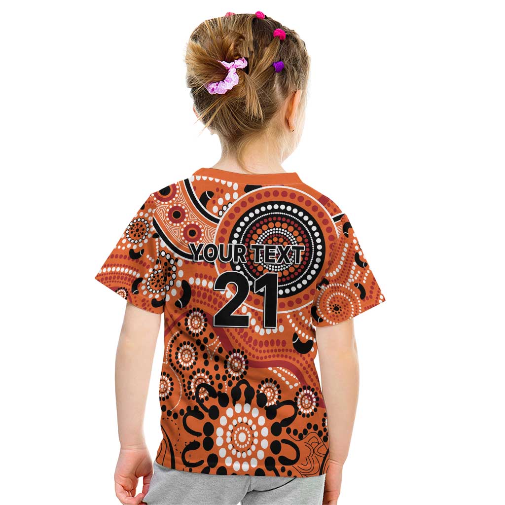 Scorchers Cricket Custom Kid T Shirt Australian Aboriginal