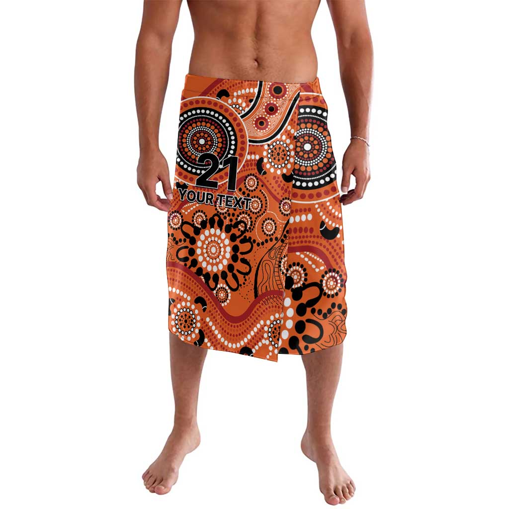 Scorchers Cricket Custom Lavalava Australian Aboriginal