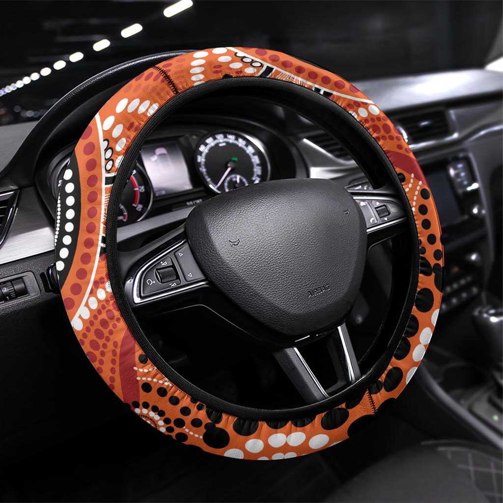 Scorchers Cricket Steering Wheel Cover Australian Aboriginal