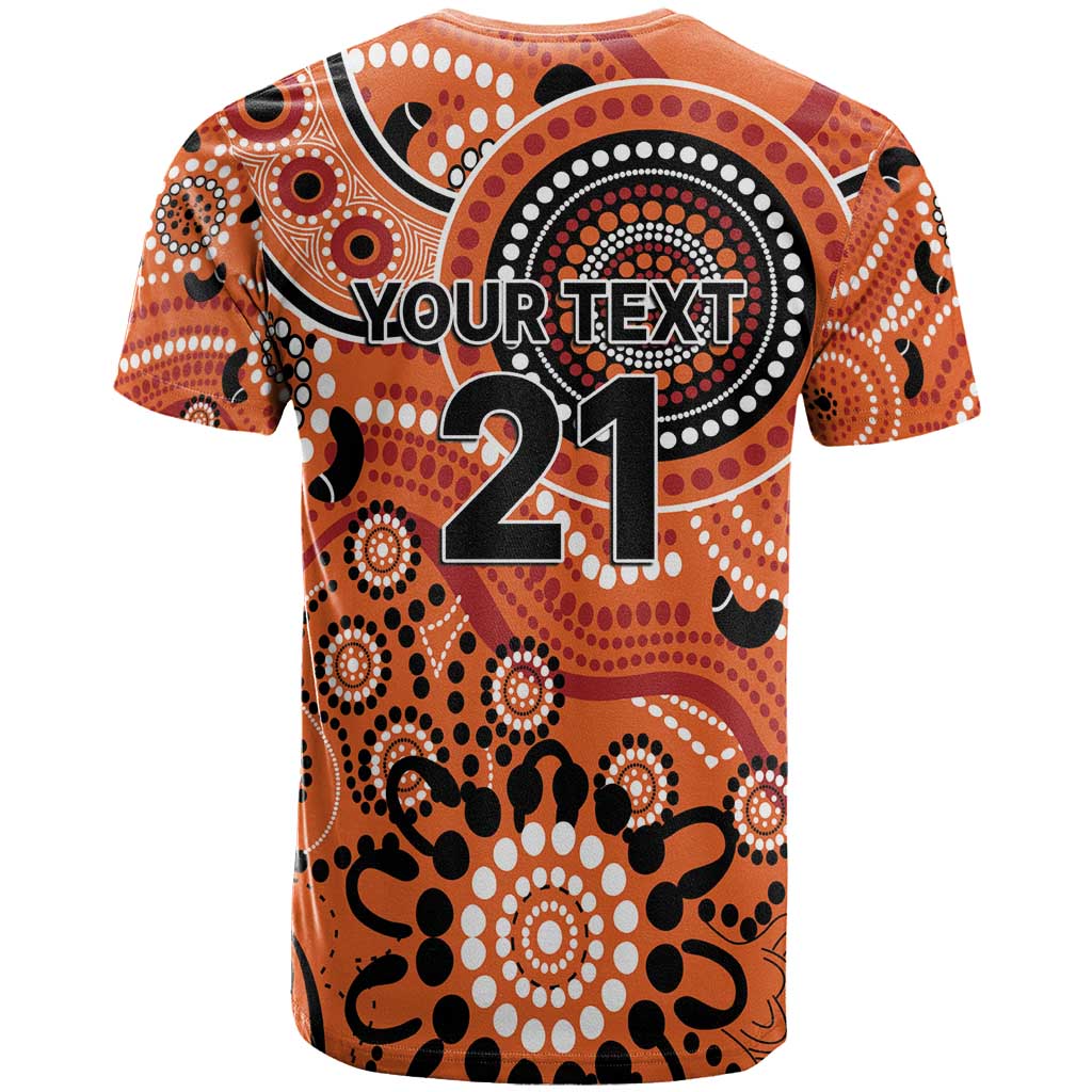 Scorchers Cricket Custom T Shirt Australian Aboriginal