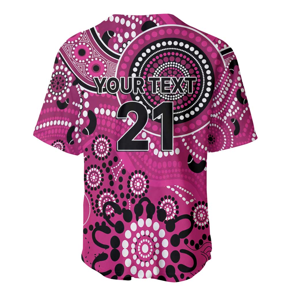 Sixers Cricket Custom Baseball Jersey Australian Aboriginal