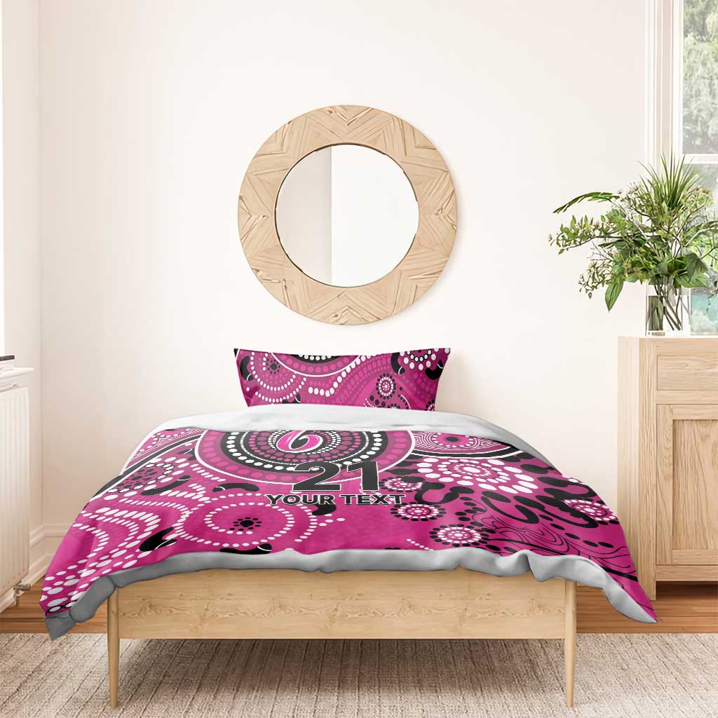 Sixers Cricket Custom Bedding Set Australian Aboriginal