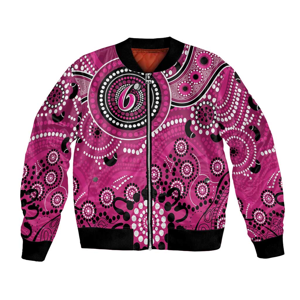 Sixers Cricket Custom Bomber Jacket Australian Aboriginal