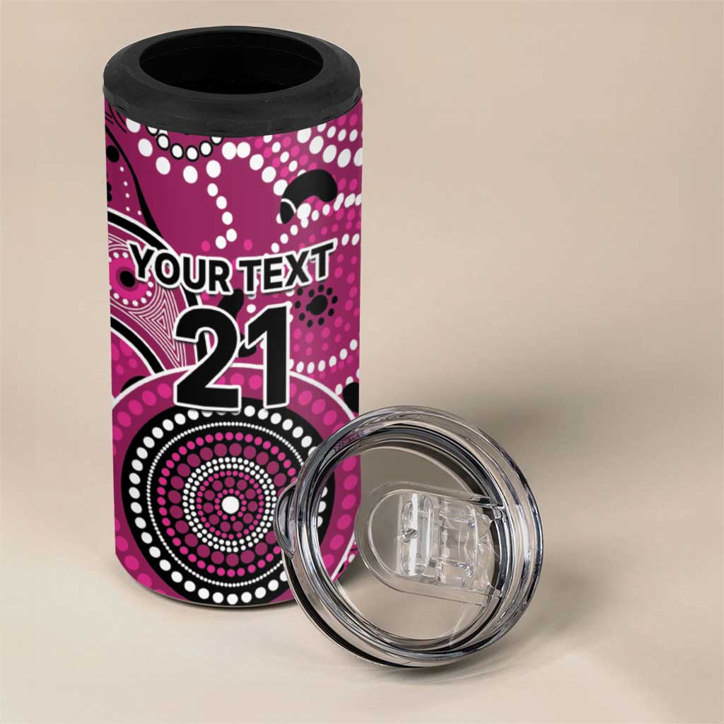 Sixers Cricket Custom 4 in 1 Can Cooler Tumbler Australian Aboriginal