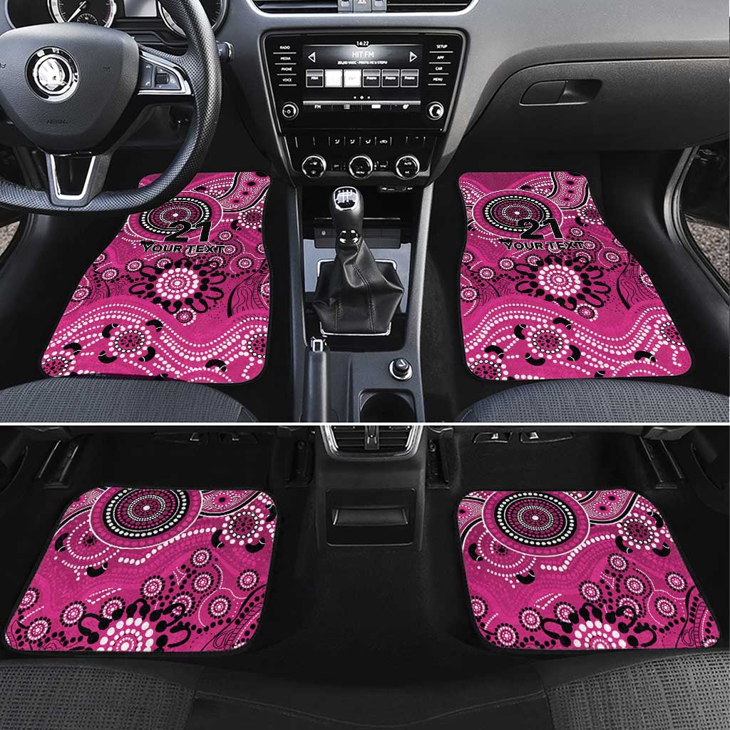 Sixers Cricket Custom Car Mats Australian Aboriginal