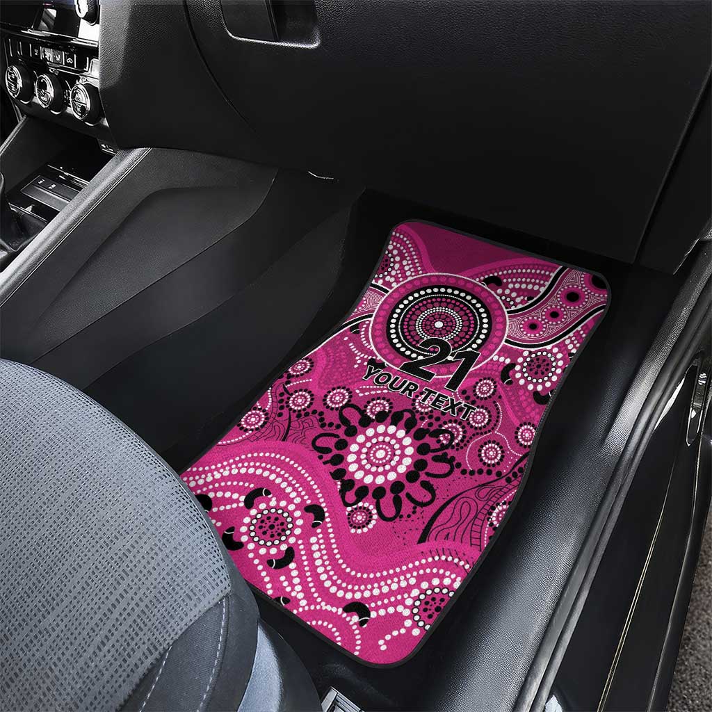 Sixers Cricket Custom Car Mats Australian Aboriginal