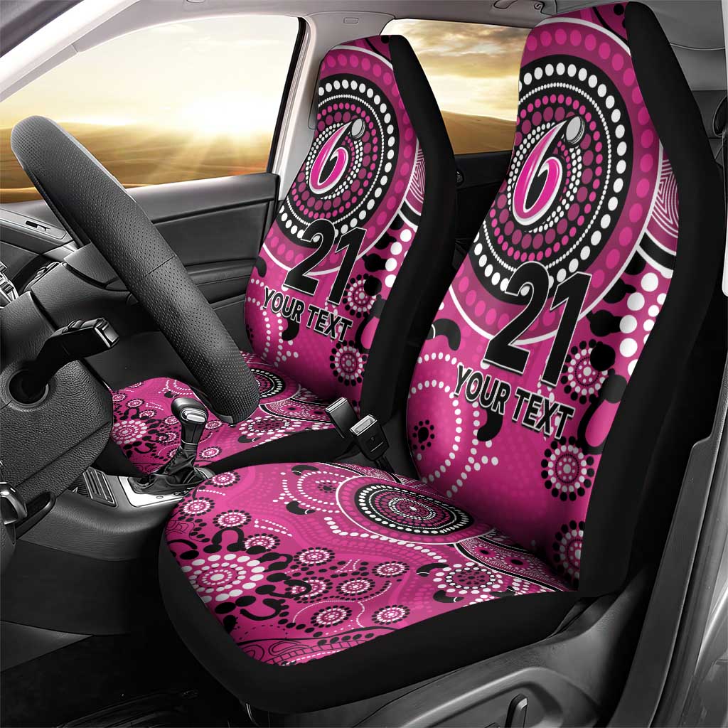 Sixers Cricket Custom Car Seat Cover Australian Aboriginal