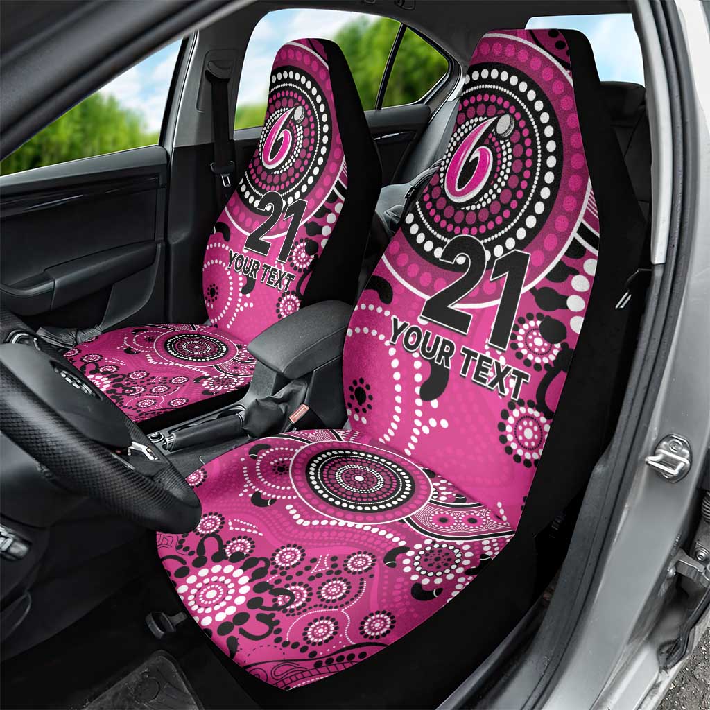 Sixers Cricket Custom Car Seat Cover Australian Aboriginal