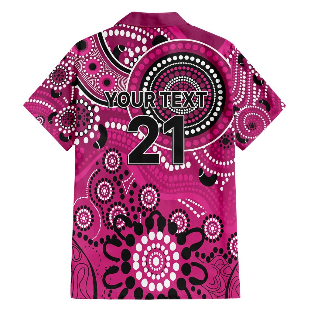 Sixers Cricket Custom Family Matching Long Sleeve Bodycon Dress and Hawaiian Shirt Australian Aboriginal