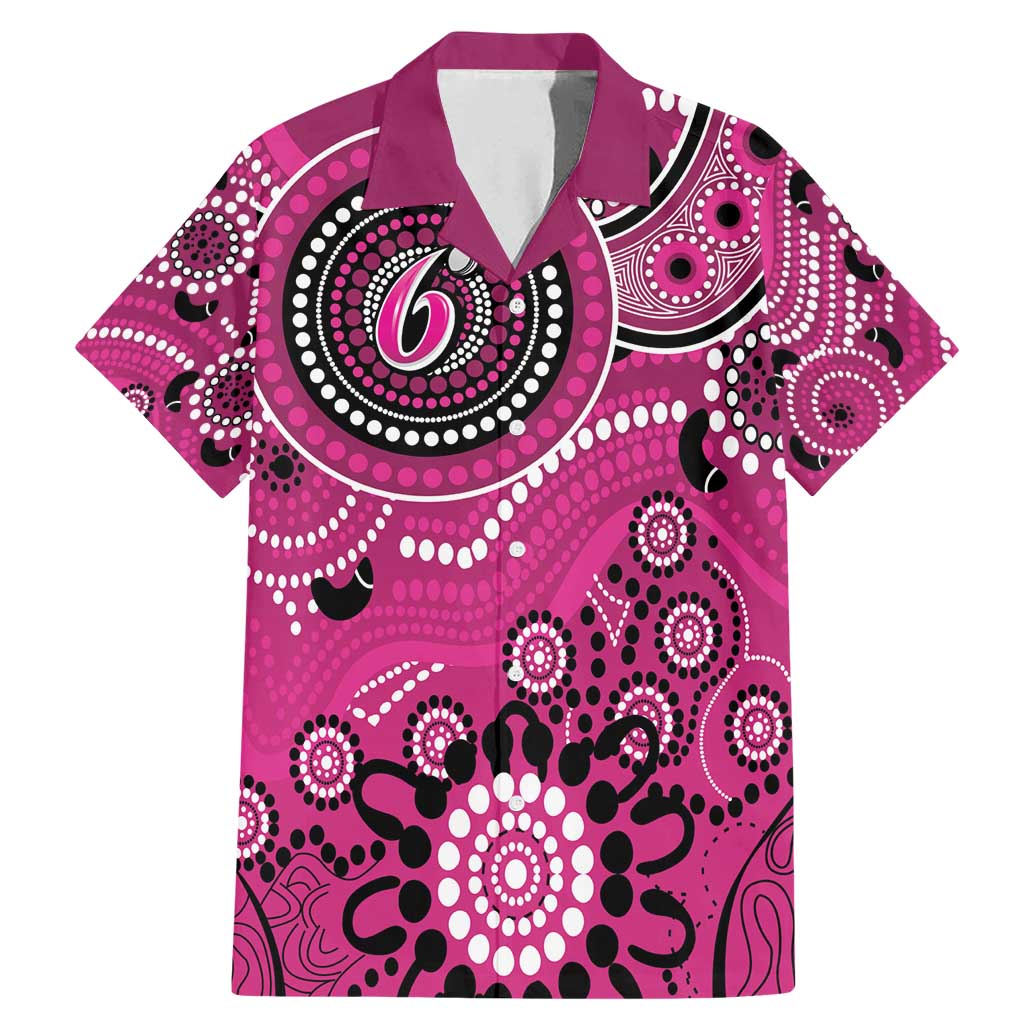 Sixers Cricket Custom Family Matching Mermaid Dress and Hawaiian Shirt Australian Aboriginal