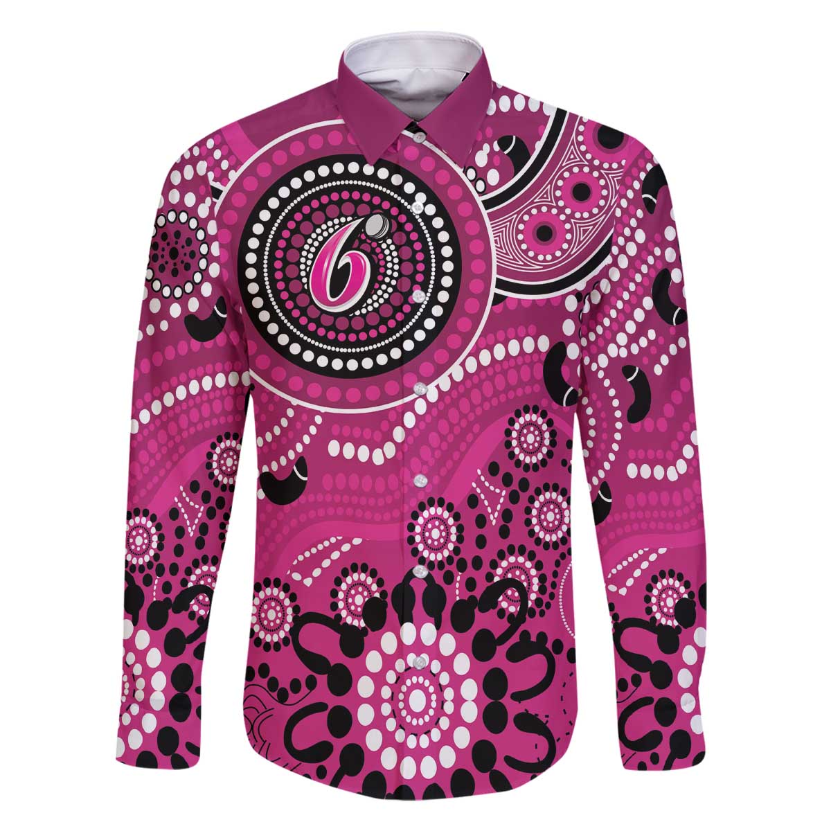 Sixers Cricket Custom Family Matching Off The Shoulder Long Sleeve Dress and Hawaiian Shirt Australian Aboriginal