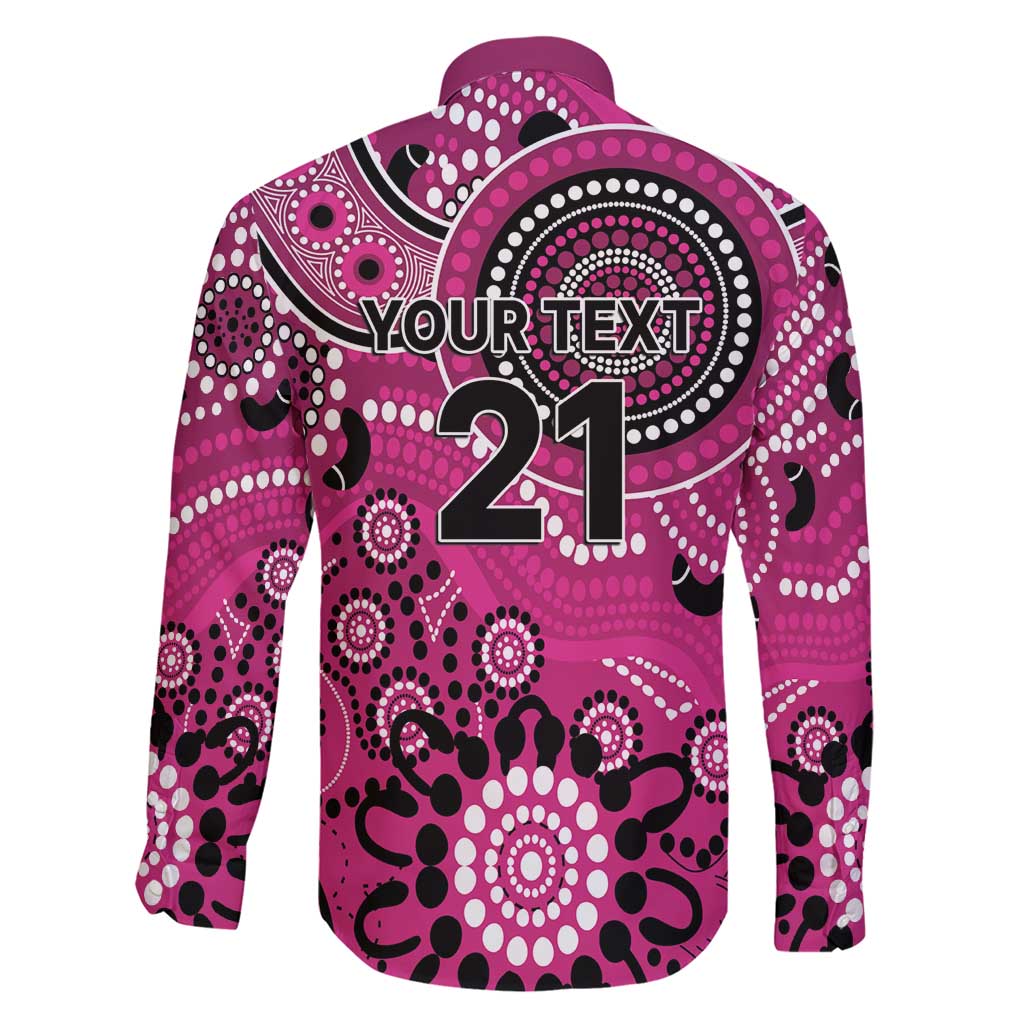 Sixers Cricket Custom Family Matching Short Sleeve Bodycon Dress and Hawaiian Shirt Australian Aboriginal