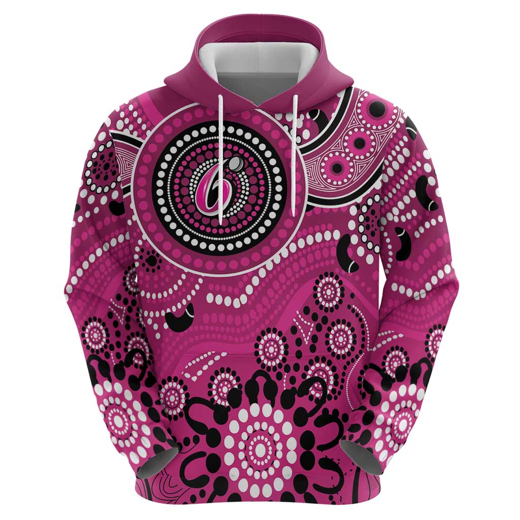 Sixers Cricket Custom Hoodie Australian Aboriginal