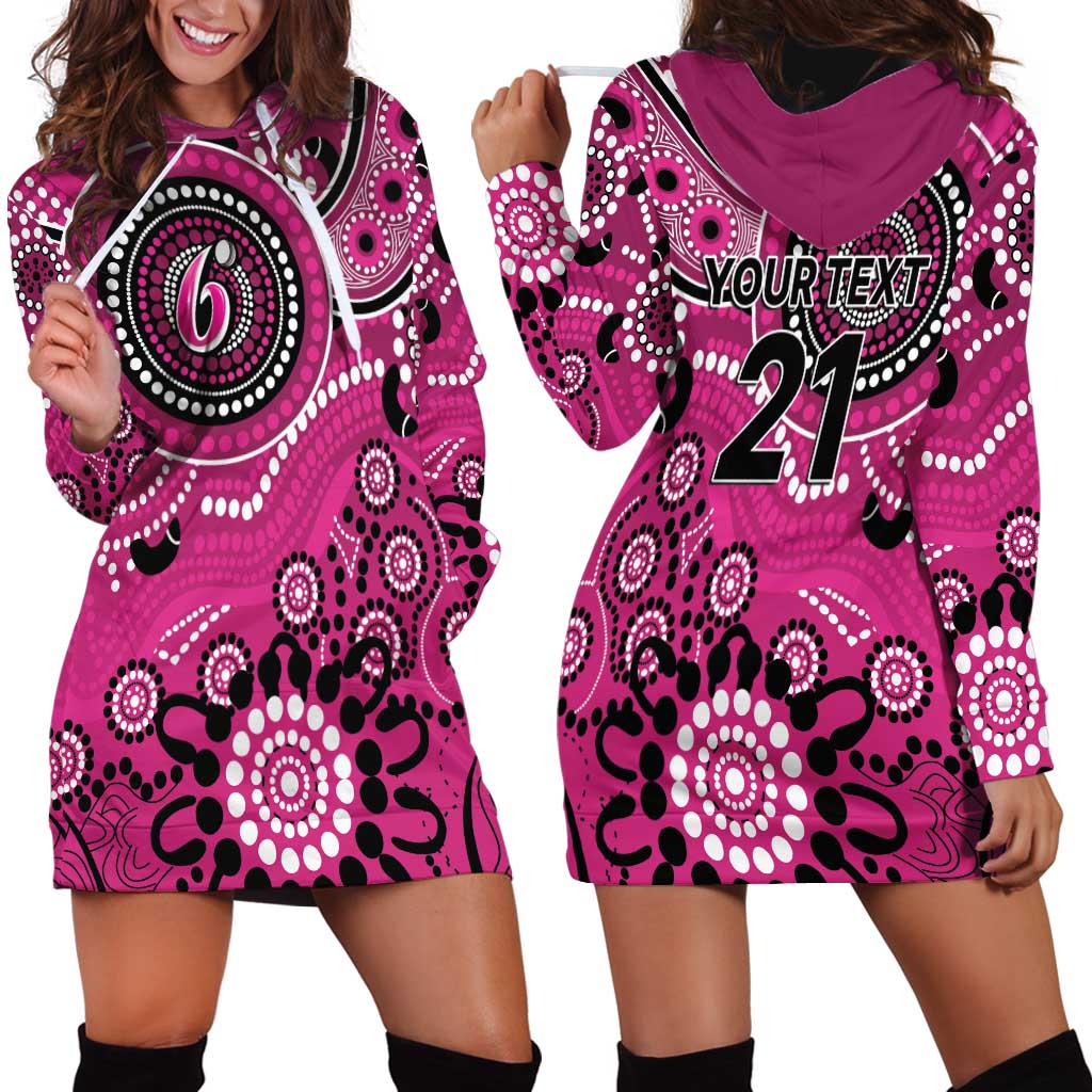 Sixers Cricket Custom Hoodie Dress Australian Aboriginal