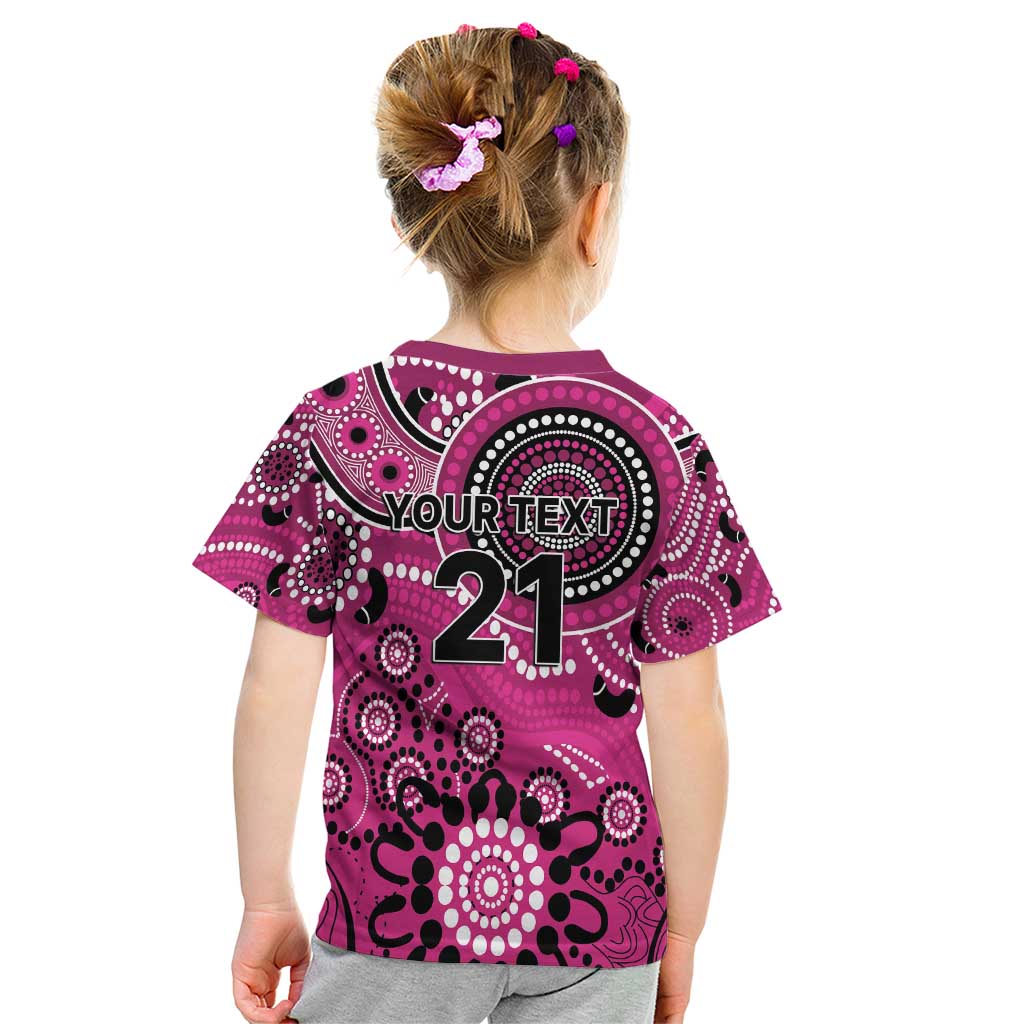 Sixers Cricket Custom Kid T Shirt Australian Aboriginal