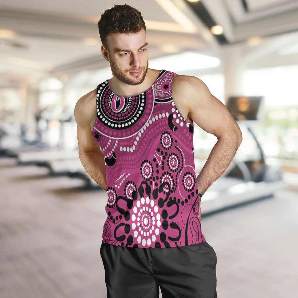 Sixers Cricket Custom Men Tank Top Australian Aboriginal