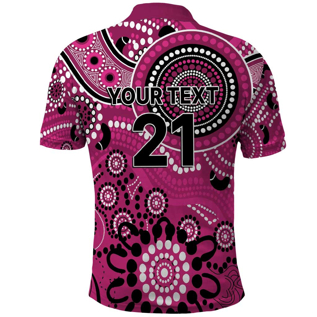 Sixers Cricket Custom Polo Shirt Australian Aboriginal