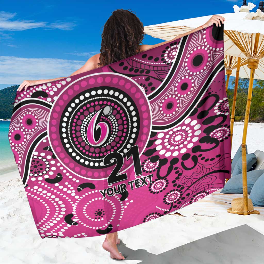 Sixers Cricket Custom Sarong Australian Aboriginal