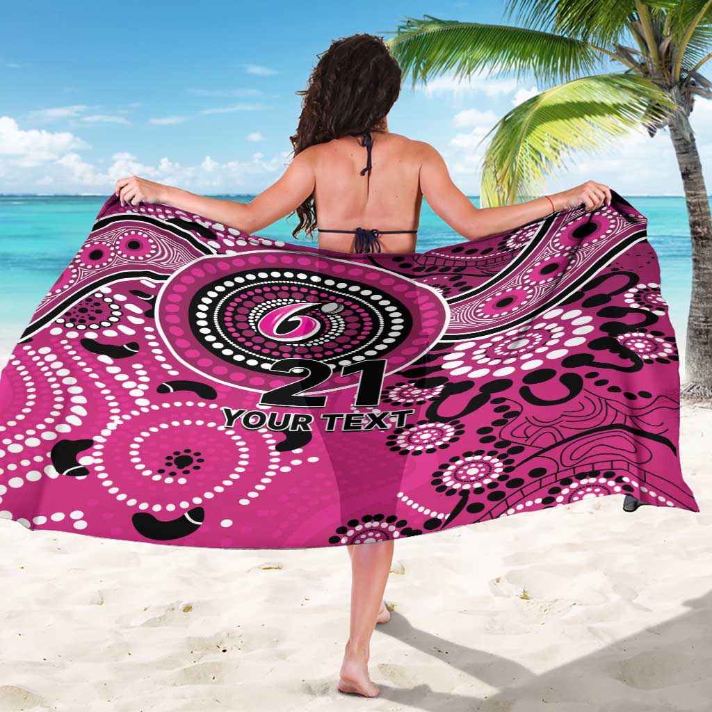 Sixers Cricket Custom Sarong Australian Aboriginal